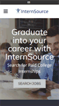 Mobile Screenshot of internsource.org